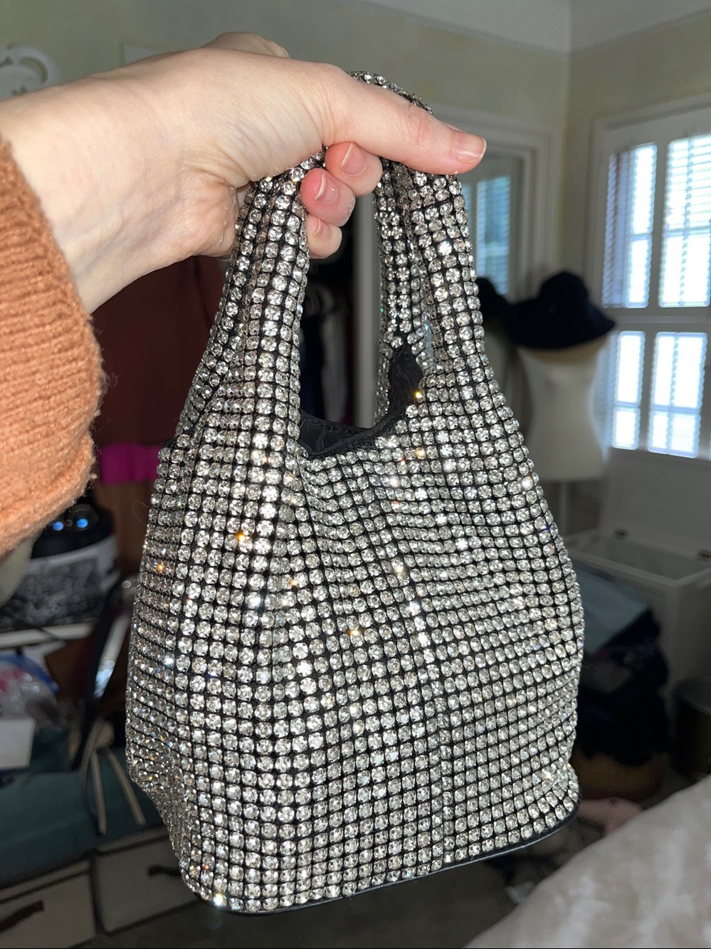 Crystal mini bag